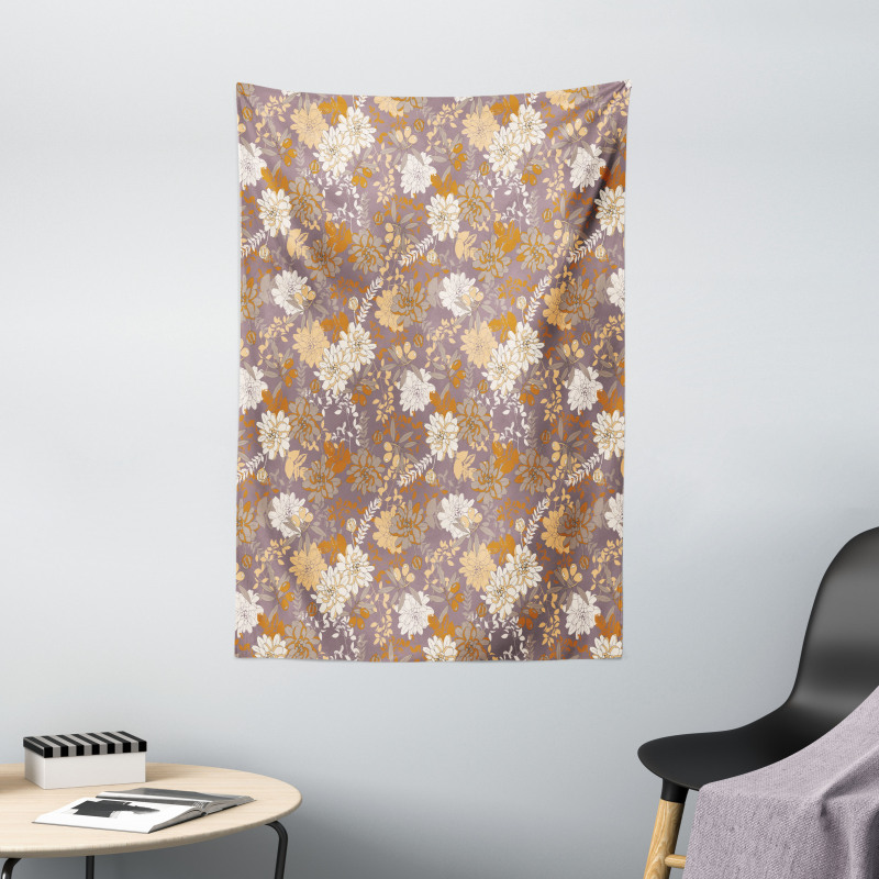 Flowers and Olive Branches Tapestry