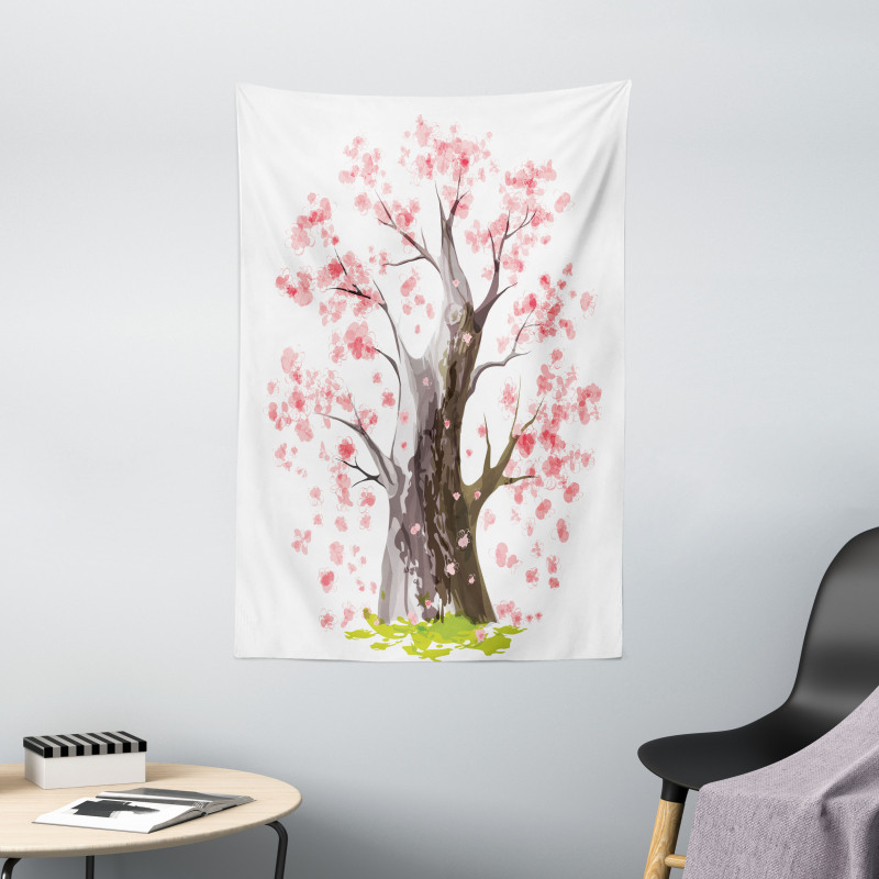 Blooming Sakura Tapestry