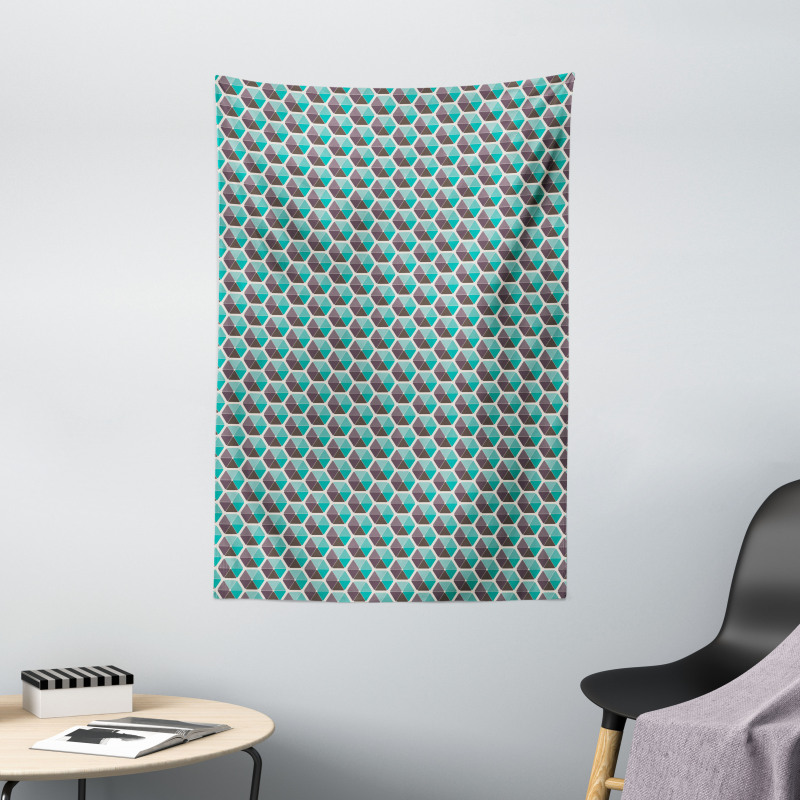 Hexagons Tapestry