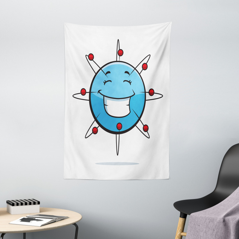 Scientific Cheerful Particle Tapestry