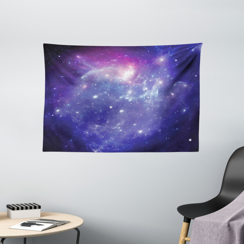 Milky Way Galaxy Stars Wide Tapestry