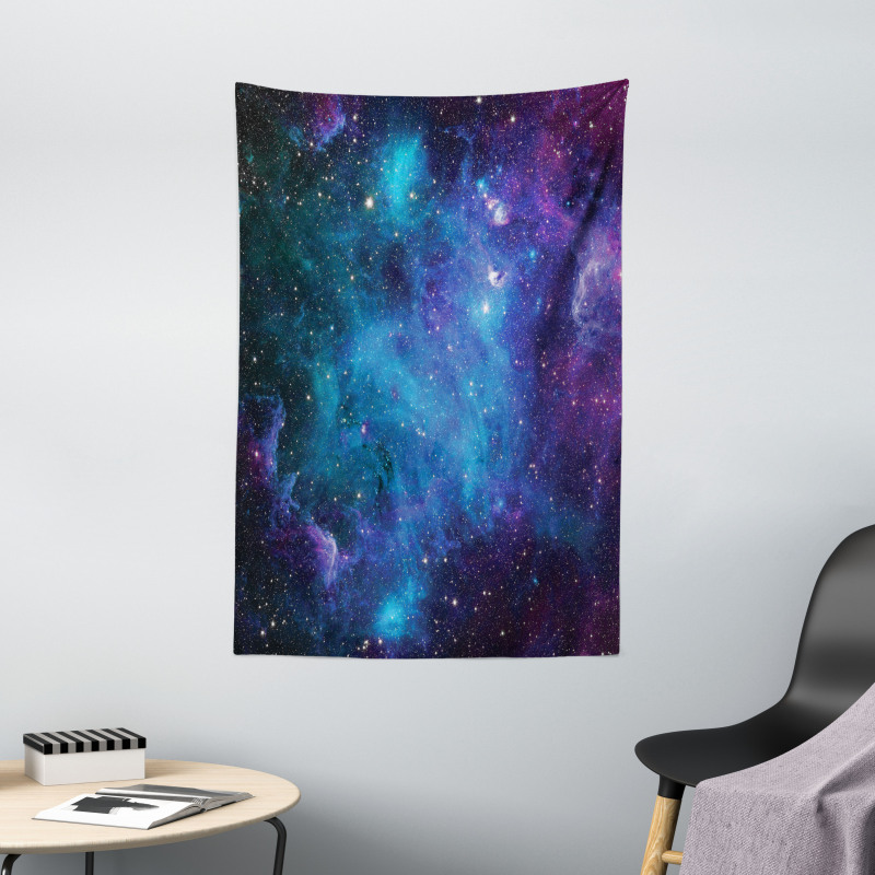 Galaxy Stars in Space Tapestry