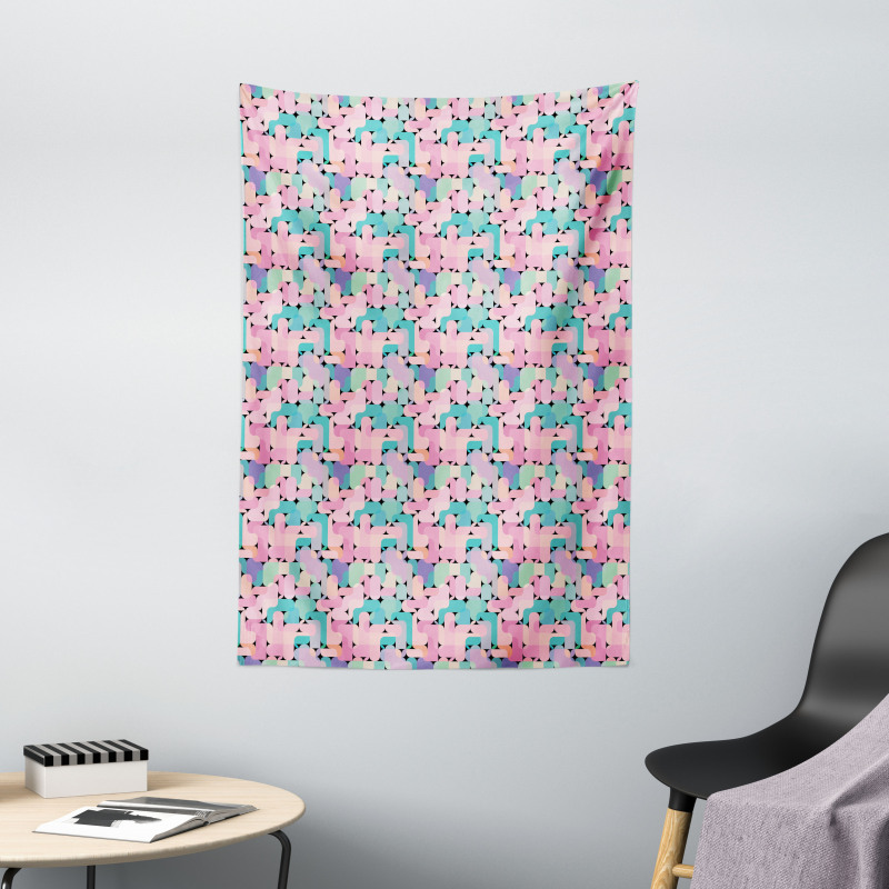 Modern Complex Polygons Tapestry