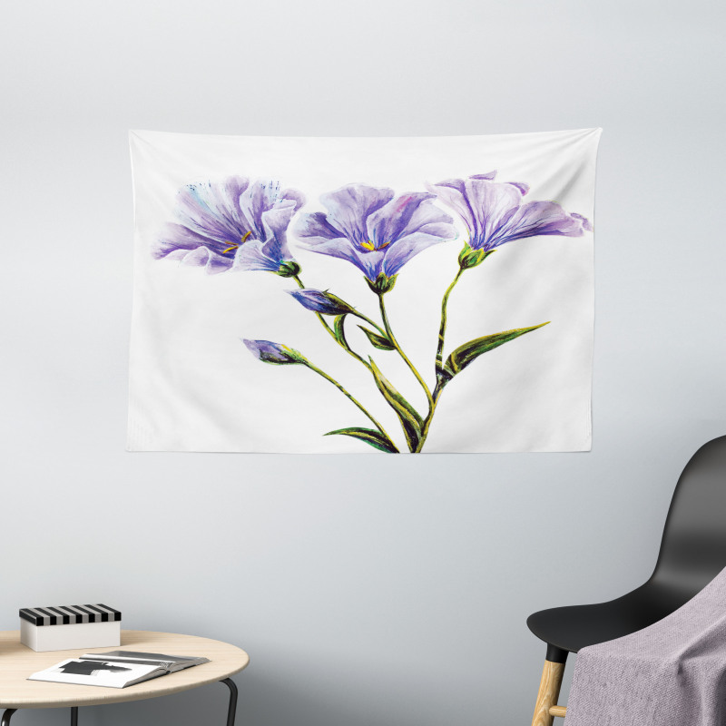 Romantic Summer Wide Tapestry