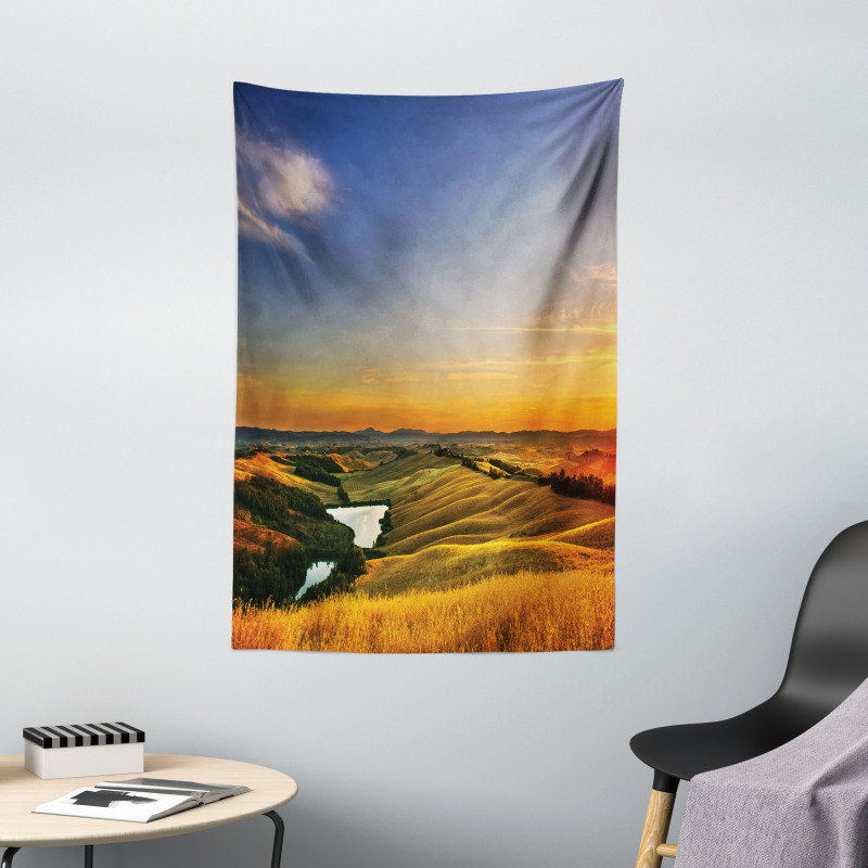 Mediterranean Valley Tapestry