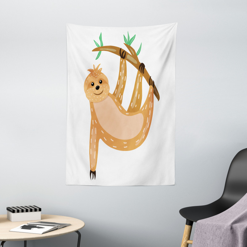 Simplistic Lazy Animal Tapestry