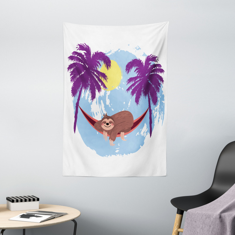 Hammock and Chill Art Tapestry