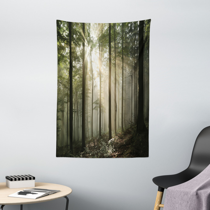 Wild Forest Woodland Tapestry