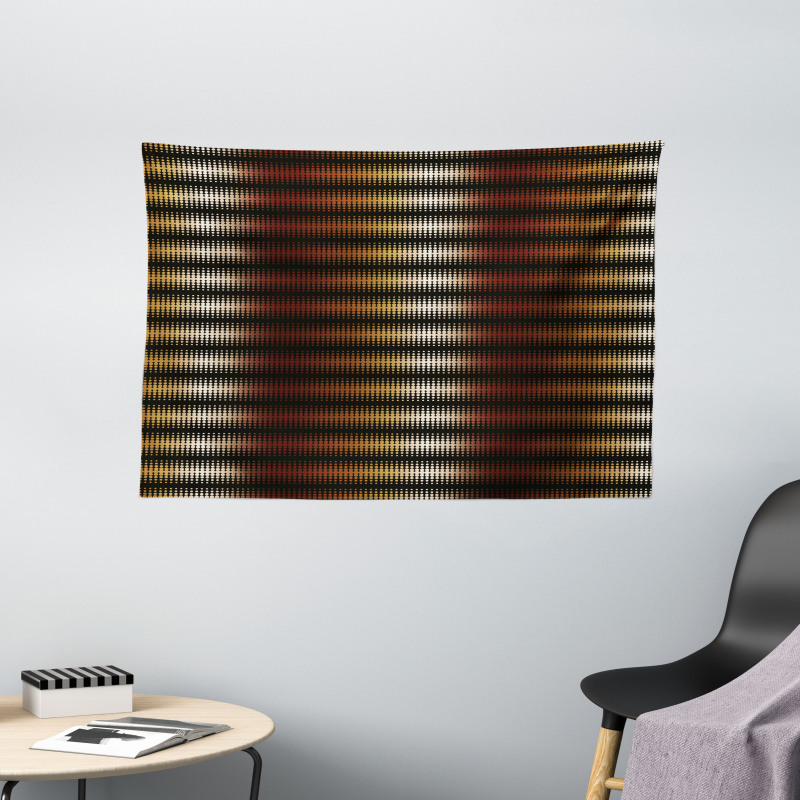 Dotted Continued Pattern Wide Tapestry