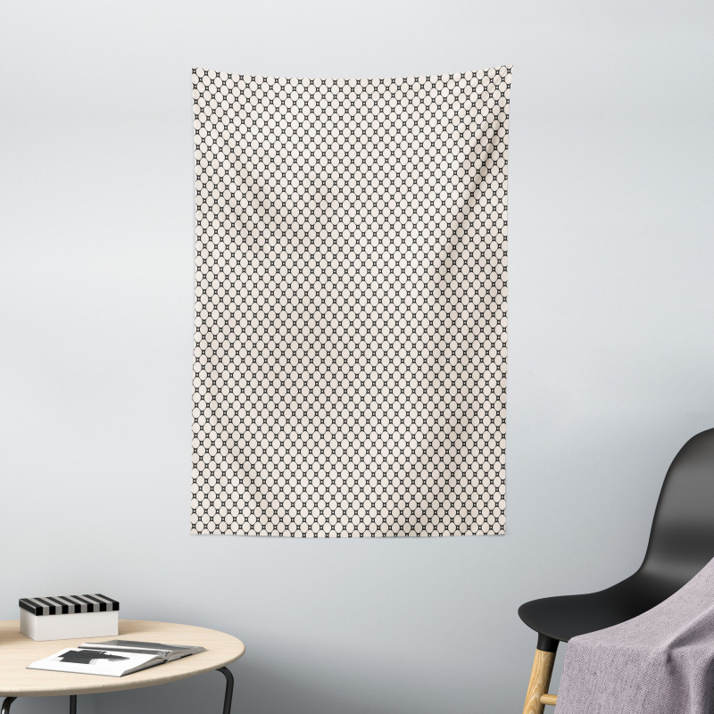 Rhythmic Mesh Design Nets Tapestry