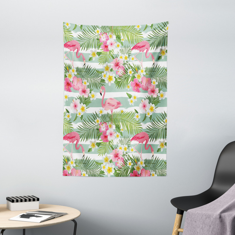 Exotic Hawaiian Leaf Tapestry