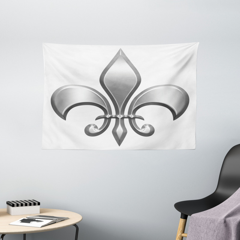 Lily Flower Wide Tapestry