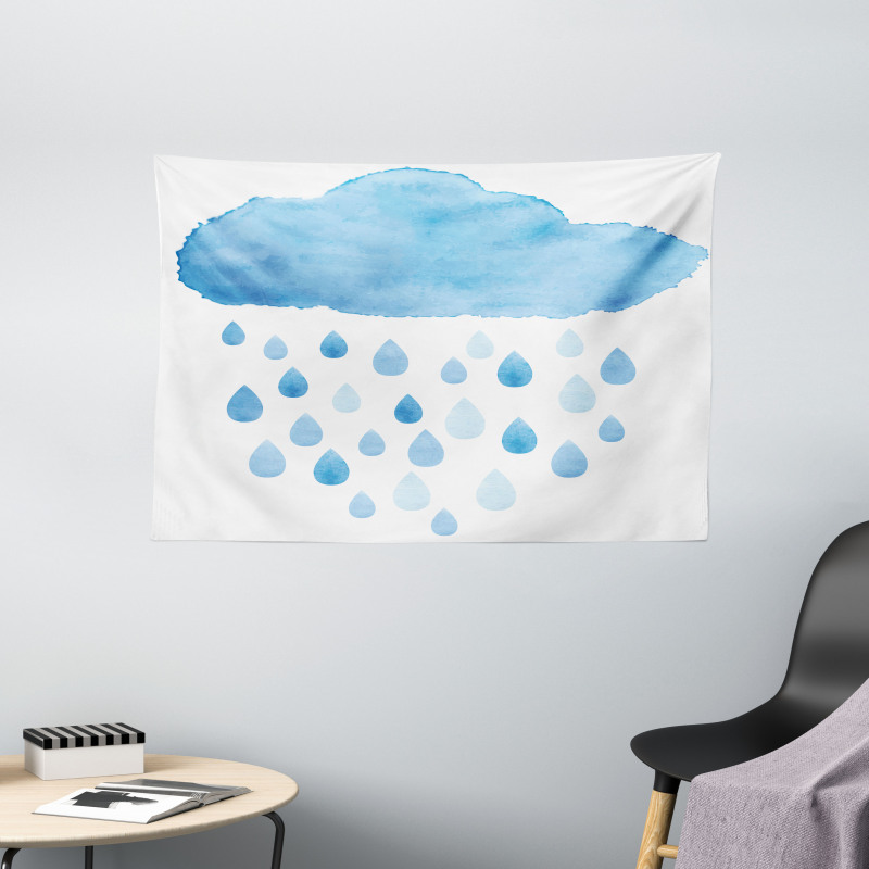 Rain Drops and Cloud Wide Tapestry