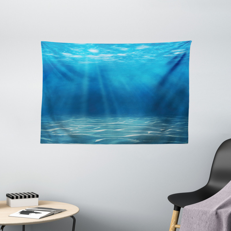 Underwater Wilderness Wide Tapestry