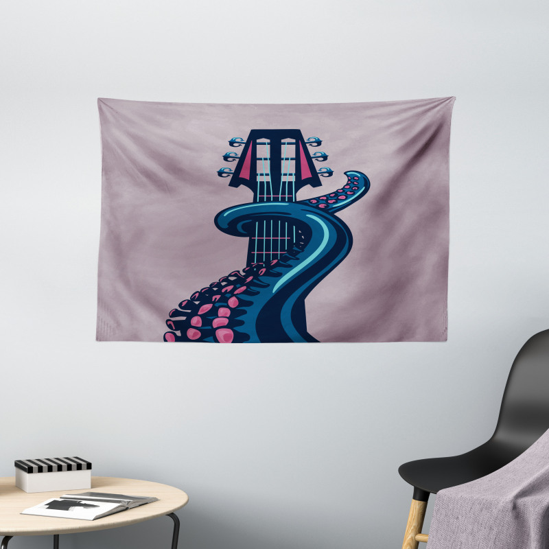 Guitar Music Wide Tapestry