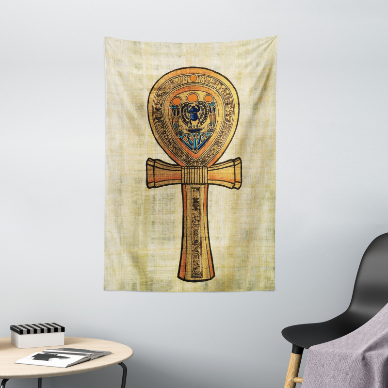 Antique Culture Sign Tapestry