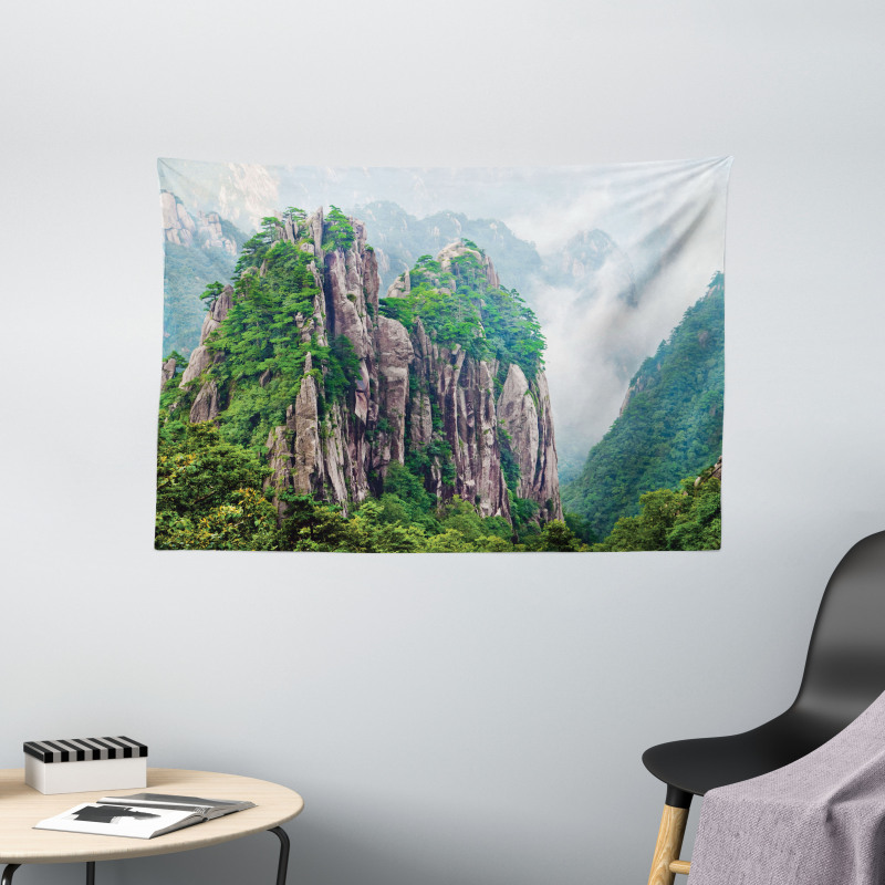 China Landscape Nature Wide Tapestry