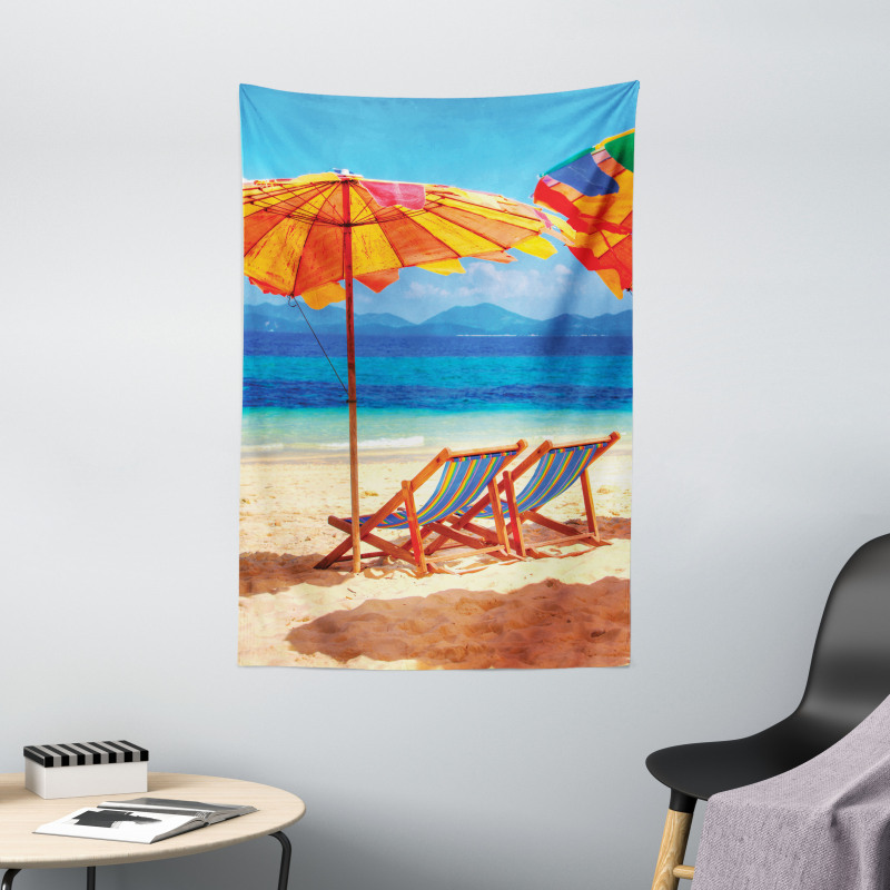 Sea of Thailand Beach Tapestry