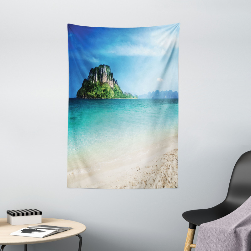 Tropic Island Scenery Tapestry