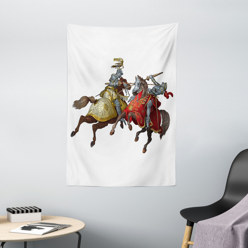 Middle Age Knights Tapestry