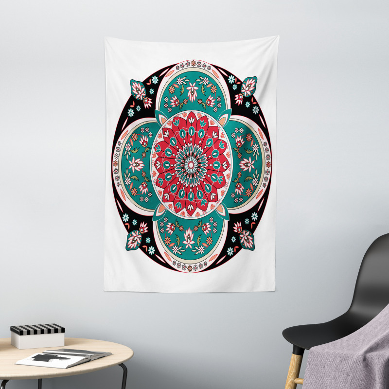 Floral Ethnic Tapestry