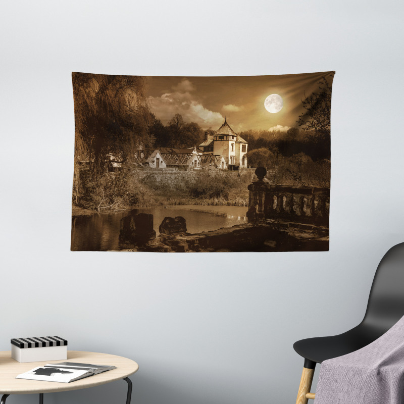 Medieval House Wide Tapestry