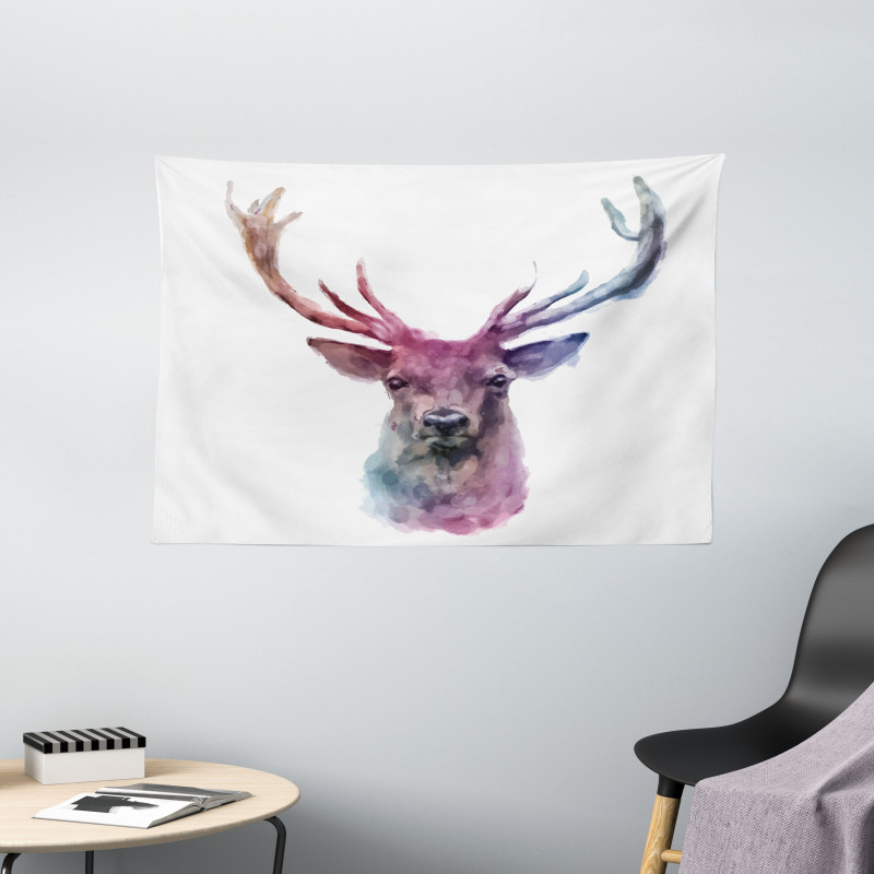 Antlers Wild Nature Wide Tapestry