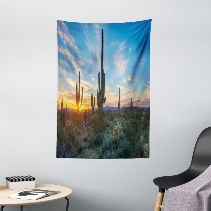 Cactus Noon Tapestry