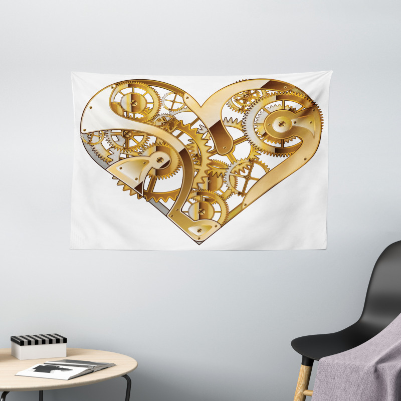 Mechanical Love Tech Wide Tapestry