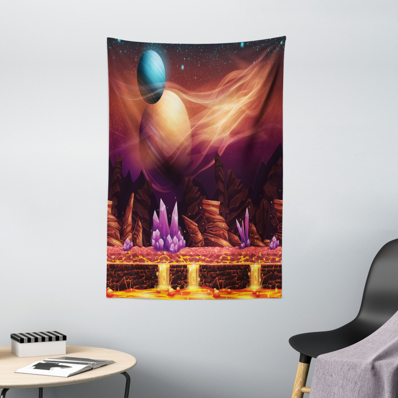 River Mars with Nebula Tapestry