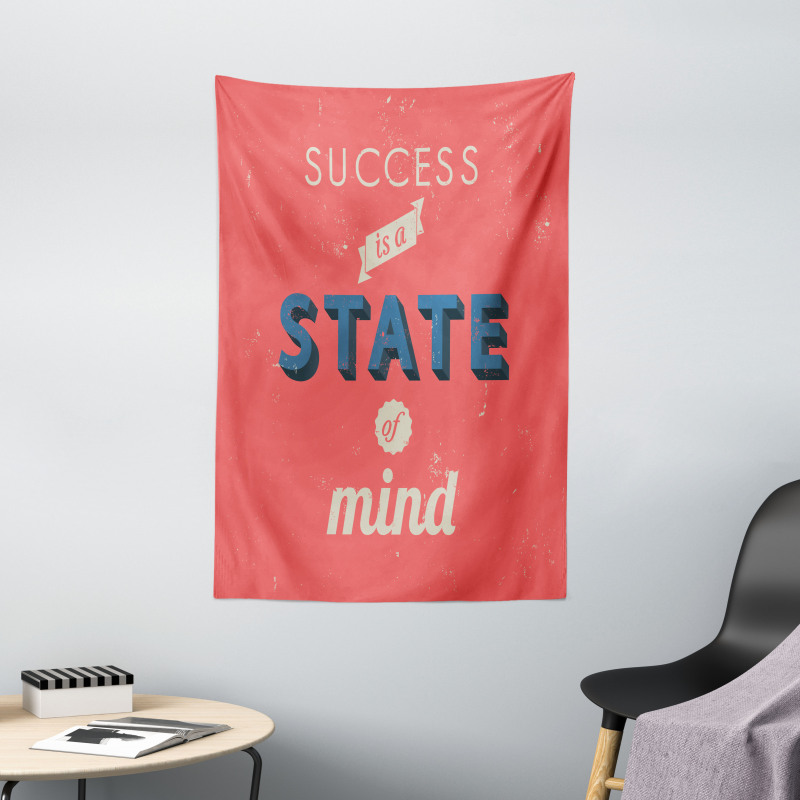 Success Motivating Words Tapestry