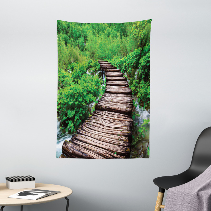 Pathway Stream Jungle Tapestry