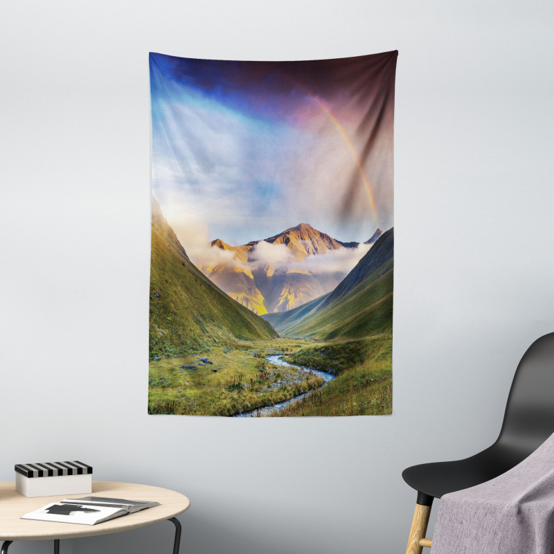 Meadow Riverbed Mist Tapestry