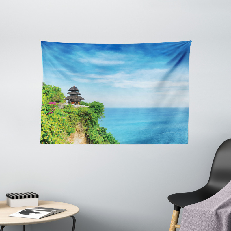 Seacoast in Summer Wide Tapestry