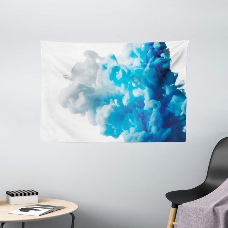 Abstract Cloud Swirl Wide Tapestry