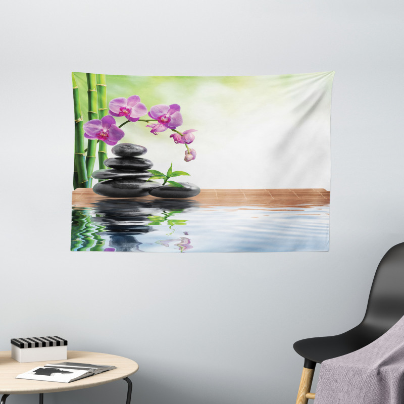 Spa Spring Water Health Wide Tapestry