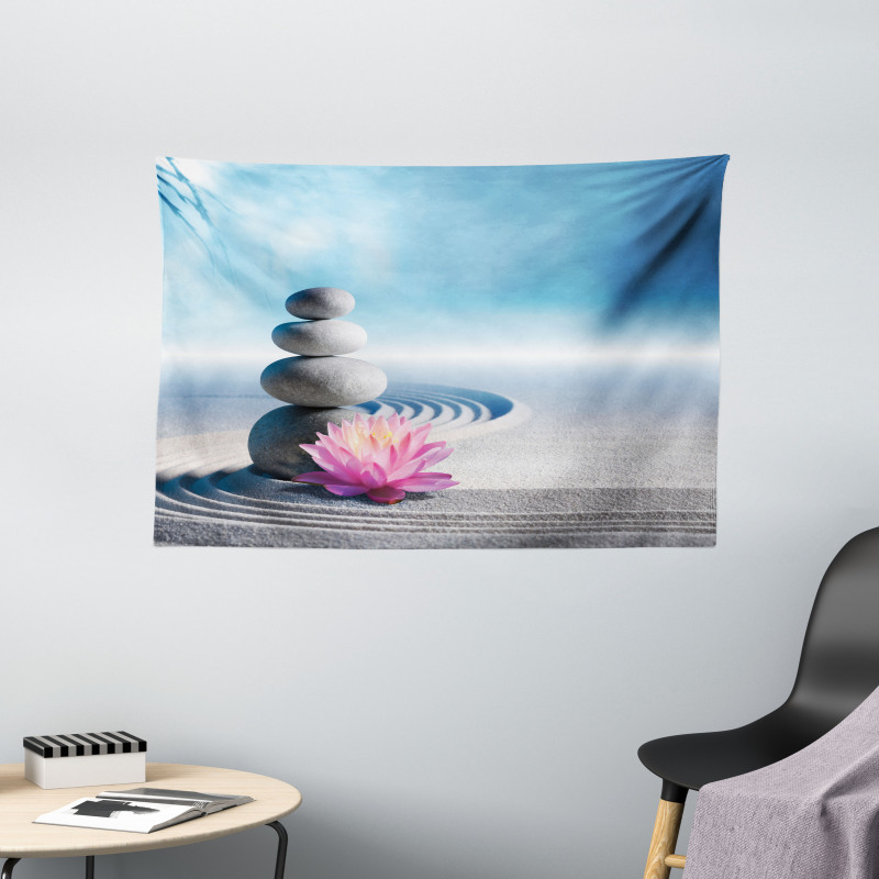 Meditation Harmony Wide Tapestry