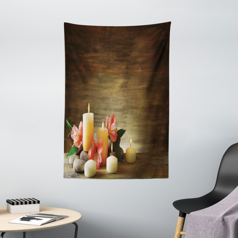 Candles Wellbeing Unity Tapestry