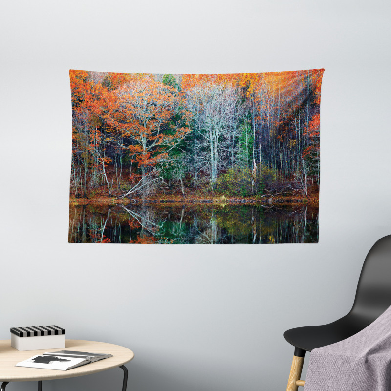Forest River Autumn Wide Tapestry