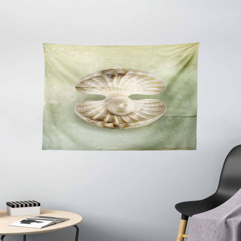 Open Shell Marine Life Wide Tapestry