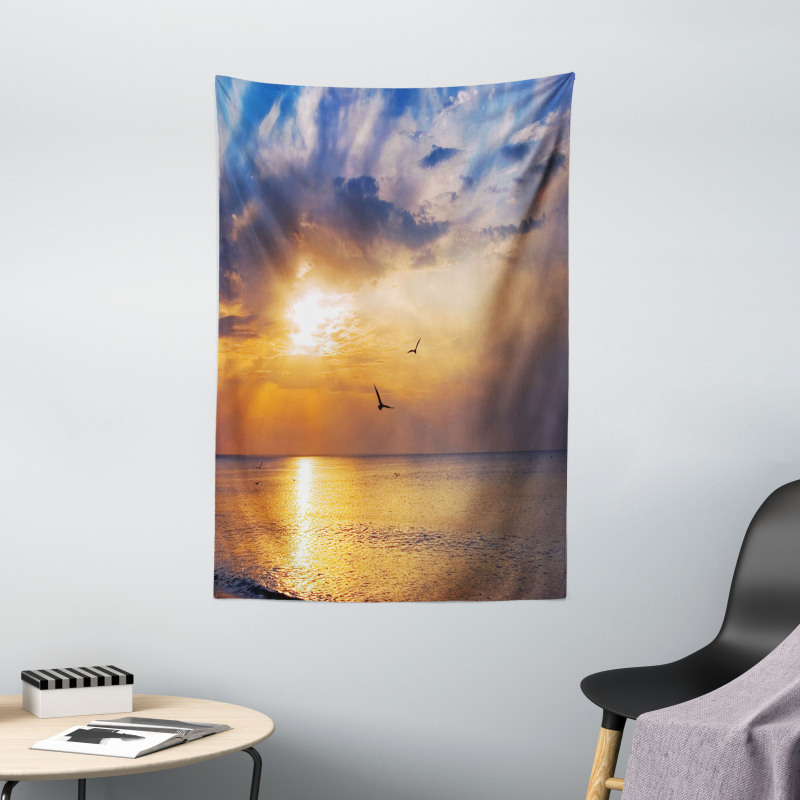 Early Morning Sunrise Tapestry