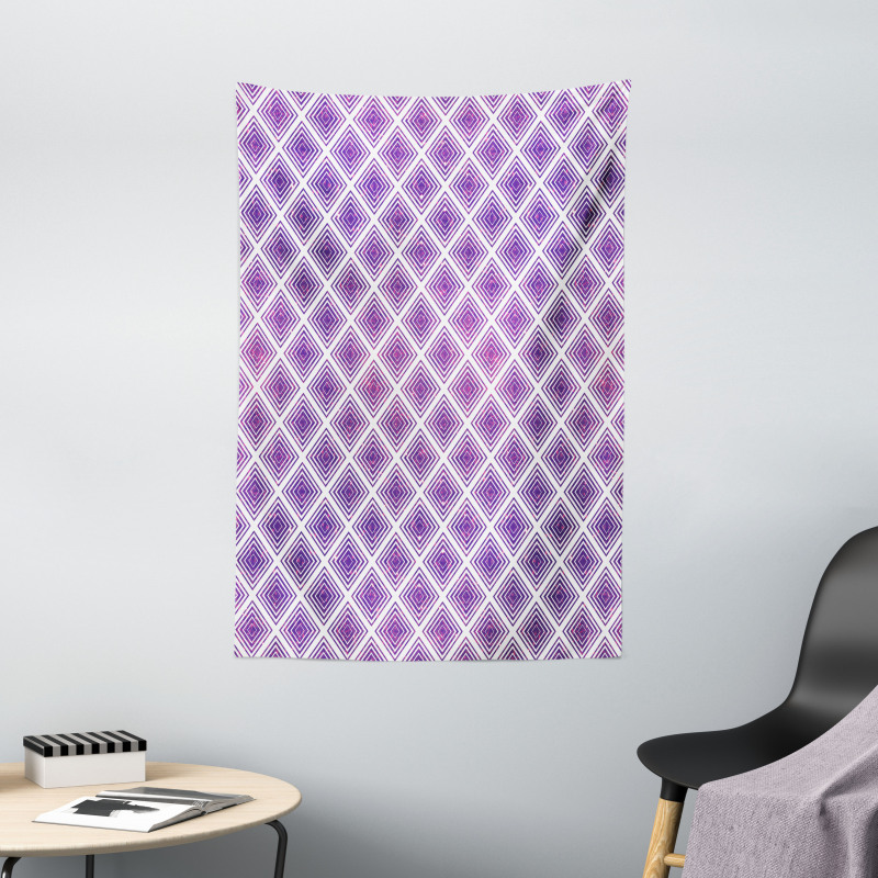 Retro Style Abstract Tapestry