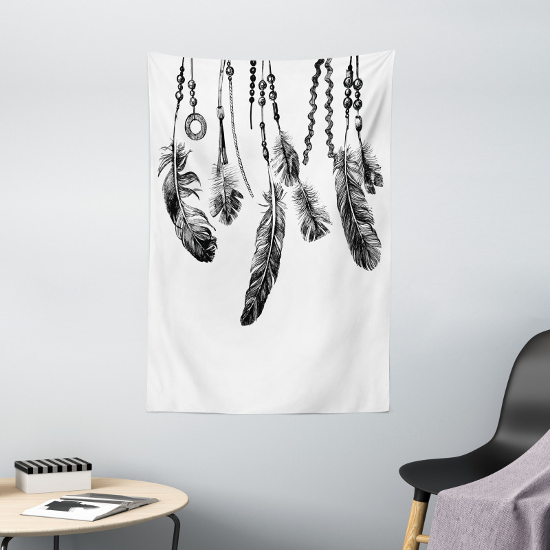 Native Feathers Tapestry