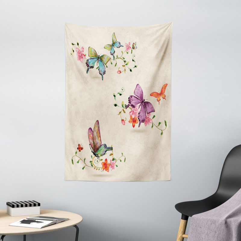 Wings Moth Transformation Tapestry