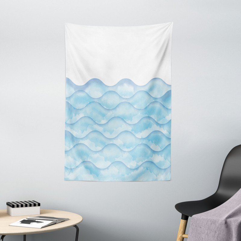 Sea Ocean Waves Art Tapestry