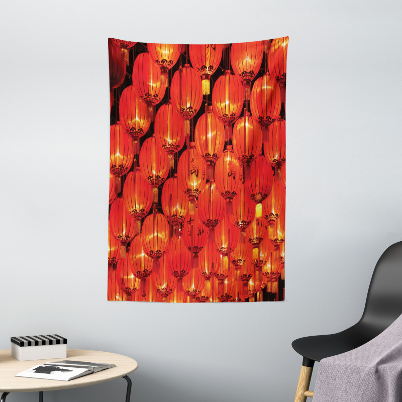 Chinese Lantern Festival Tapestry