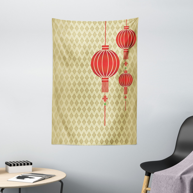 Chinese Baroque Pattern Tapestry