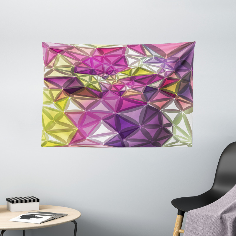 Geometrical Diamond Wide Tapestry