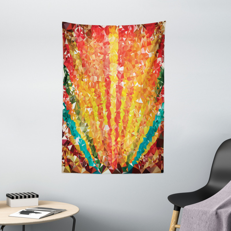 Rainbow with Diamonds Tapestry