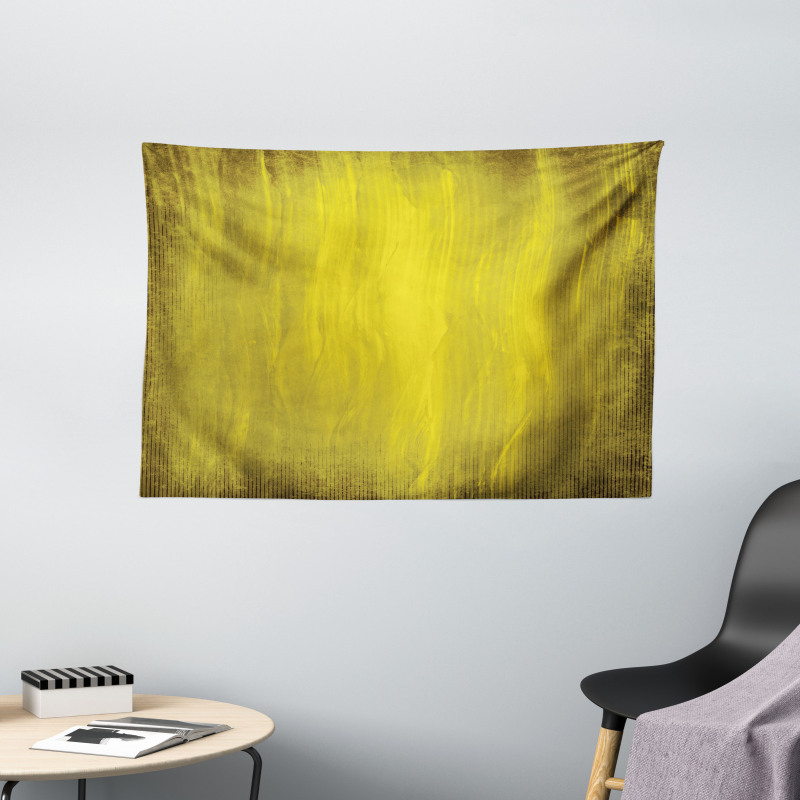 Abstract Retro Grunge Wide Tapestry